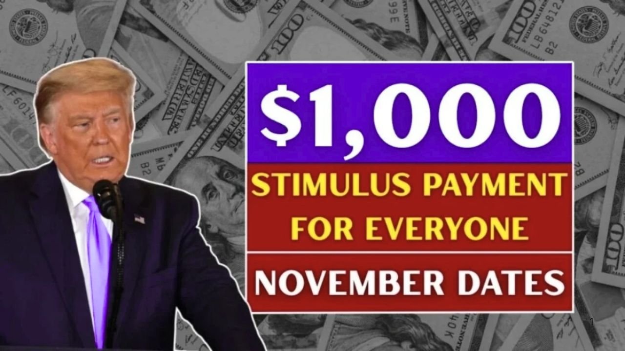 $1,000 Stimulus Payment 2025: Full November Schedule for Seniors