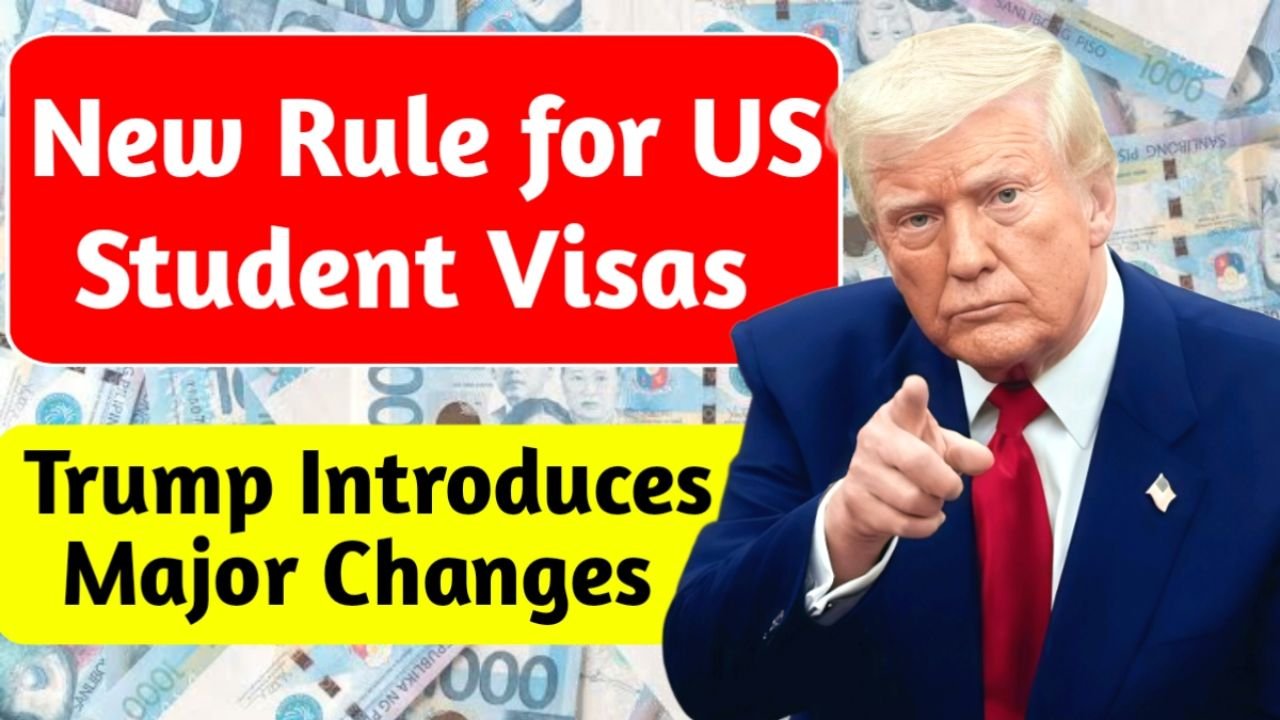 New US Student Visa Rules 2025: Trump’s Major Changes for F-1, J-1, and M-1 Explained