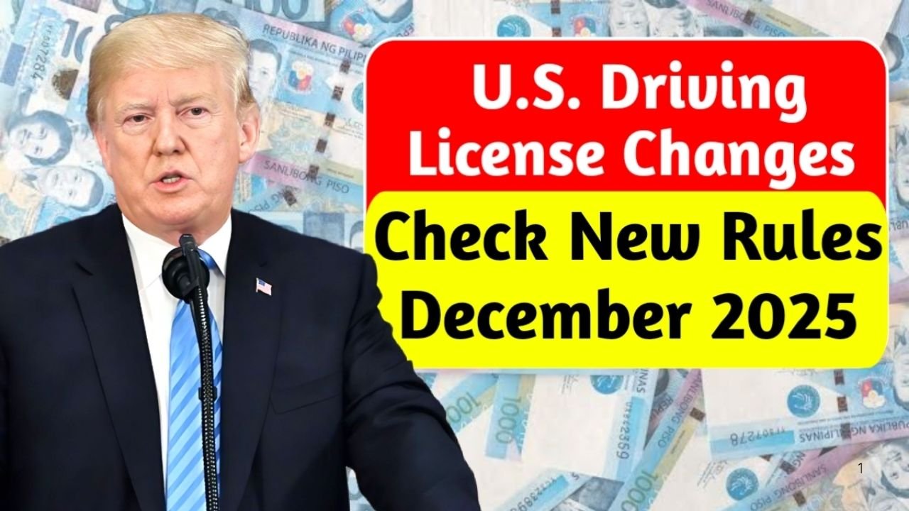 U.S. Driving License Changes 2025: New Rules Coming Into Effect This December